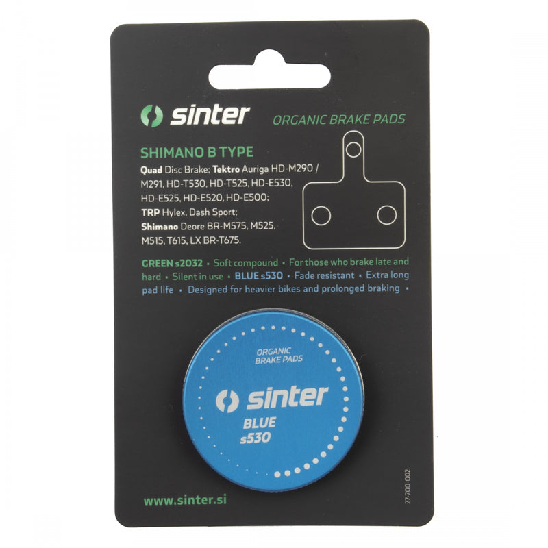 Load image into Gallery viewer, Sinter BLUE s530 Clarks Clout 1, M3000, S2 / Shimano Alivio M415, Alivio M416, Alivio M416A, Deore M465, Deore M475,
