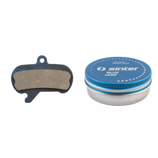 Sinter BLUE s530 Disc Brake Pads for SRAM Apex 1, Force, Rival 22, Red eTap HRD | Heavy Duty Organic, Fade-Resistant, Long-Lasting Performance