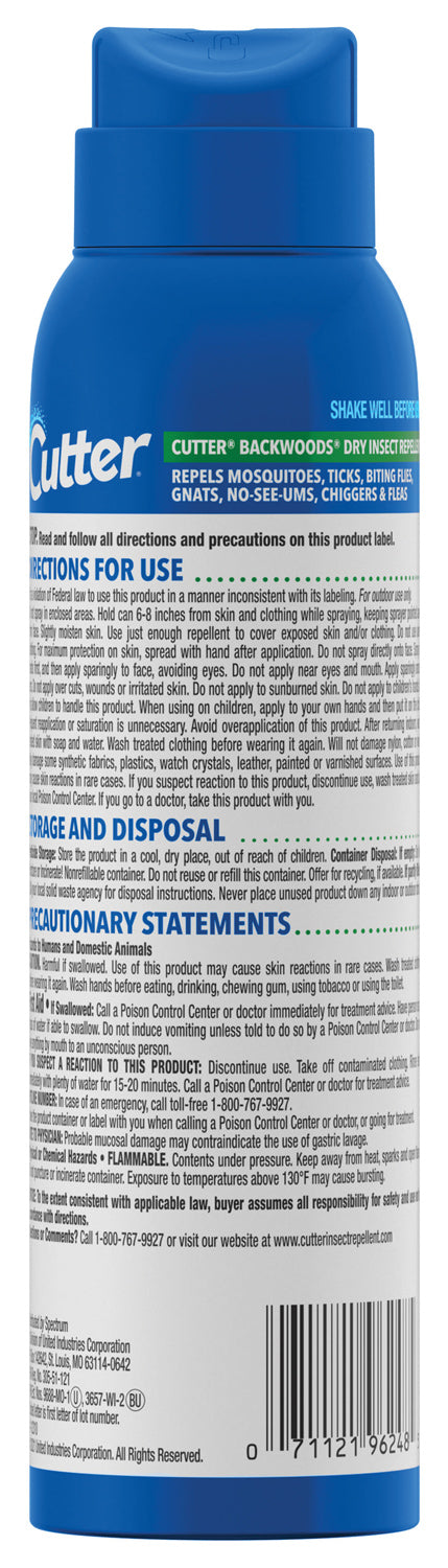Load image into Gallery viewer, Repel Cutter Backwoods 23% Deet Dry Aerosol Insect Repellent - Stay Protected Outdoors!
