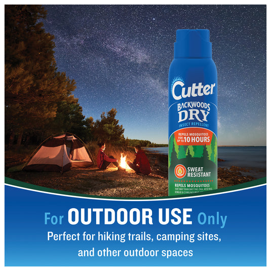 Repel Cutter Backwoods 23% Deet Dry Aerosol Insect Repellent - Stay Protected Outdoors!