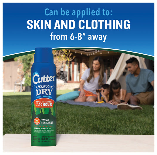 Repel Cutter Backwoods 23% Deet Dry Aerosol Insect Repellent - Stay Protected Outdoors!