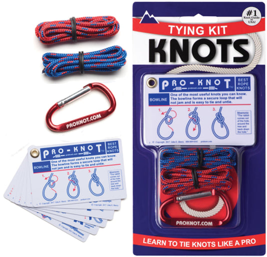 Pro Knot Knot Guide Cards: Ultimate Knot Tying Kit & Card Game Set