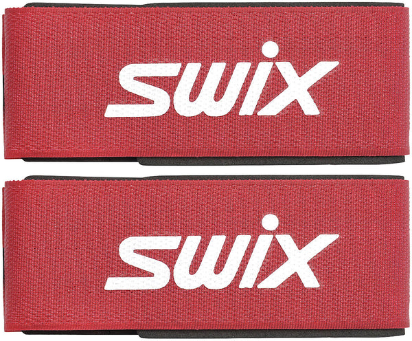 Swix スキー用ストラップ Swix Ski Straps 2-Pack - Secure Jump & Wide Carving Skis, Base