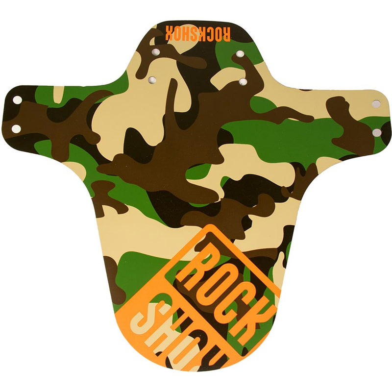 Load image into Gallery viewer, RockShox Fender Front Fender, 26''-29'', Full Camo with Orange
