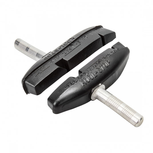 2 Pack Kool-Stop Eagle Claw II Cantilever Brake Pad Smooth Post Black Compound