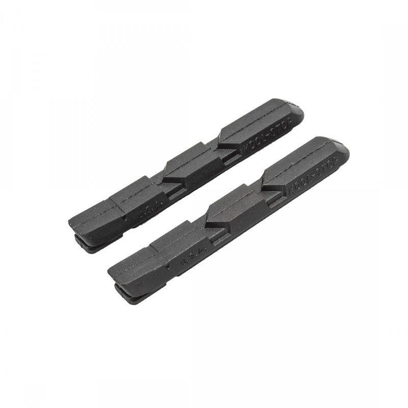 Load image into Gallery viewer, Pack of 2 Pairs of Kool-Stop Linear Pull Replacement Insert V-Type Brake Pads
