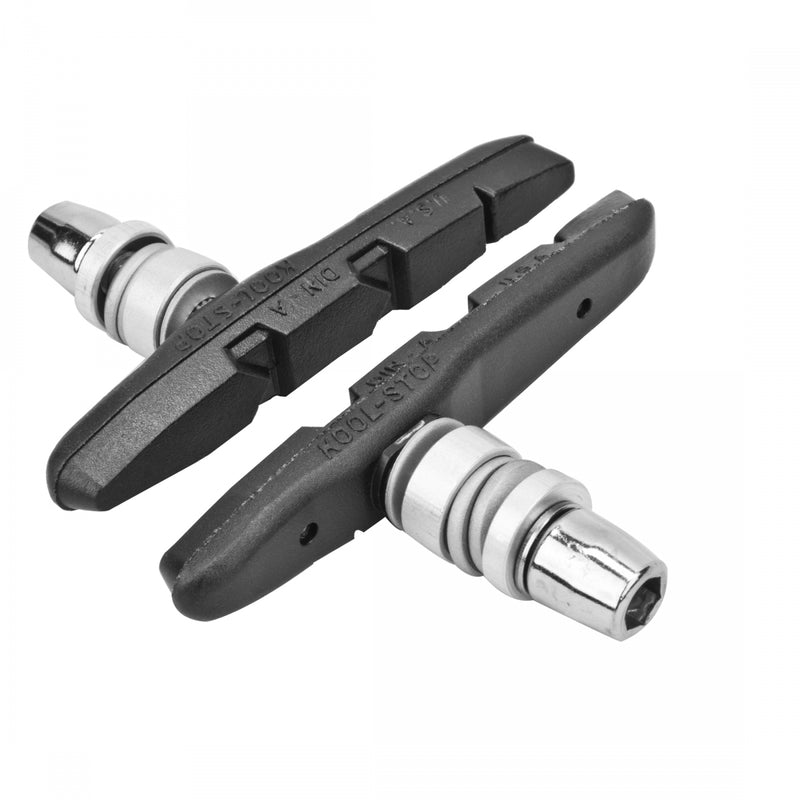 Load image into Gallery viewer, Koolstop-Thinline-Brake-Shoe-Threaded-Post-Mountain-Bike-Dirt-Jumper-Hybrid-Comfort-Bike-BR1120-Bicycle-Brake-Pads
