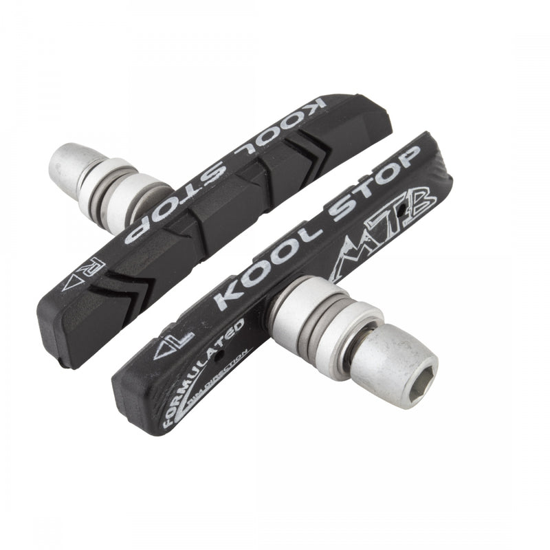 Load image into Gallery viewer, Koolstop-Mountain-Brake-Shoe-Threaded-Post-Mountain-Bike-BR1228-Bicycle-Brake-Pads
