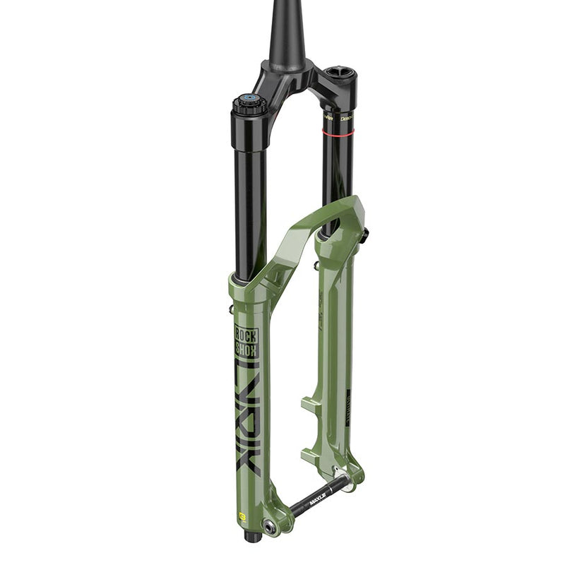 Load image into Gallery viewer, RockShox Lyrik Ultimate RC2 D1, Suspension Fork, 27.5'', DebonAir+, 140mm, 1-1/8''-1.5'', 15x110mm TA, Rake: 37mm, Green
