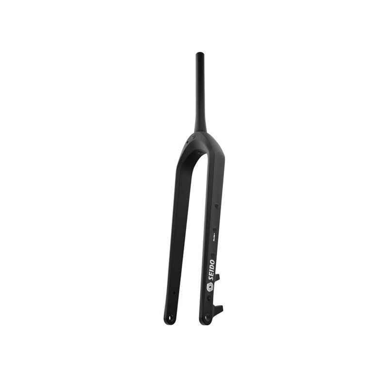 Load image into Gallery viewer, Seido Taza Rigid Fork 29'' 1-1/8''-1.5'', 15x110mm TA, Rake: 51mm, Black
