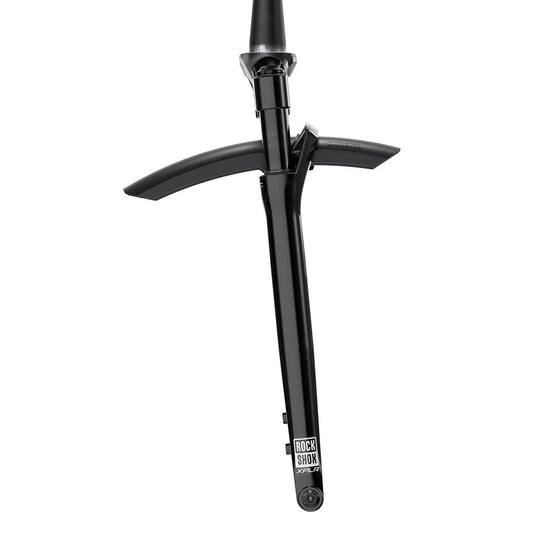 RockShox Rudy XL Ultimate A1 Suspension Fork, 700C, Solo Air, 50mm, 1-1/8''-1.5'', 12x100mm TA, Rake: 45mm, Black
