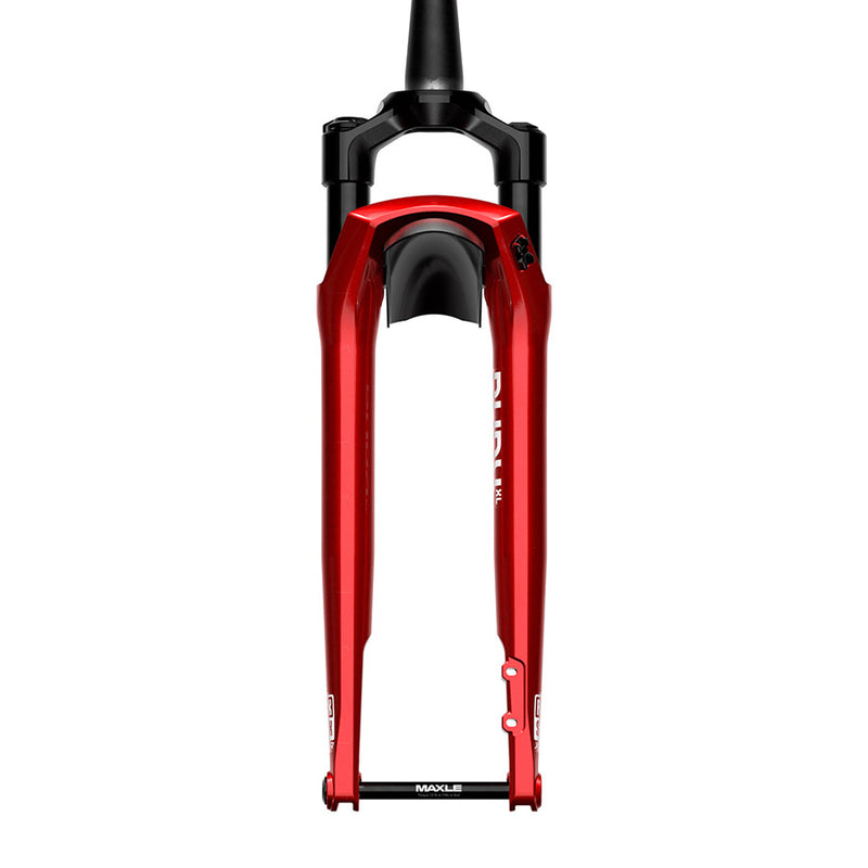 Load image into Gallery viewer, RockShox Rudy XL Ultimate A1 Suspension Fork, 700C, Solo Air, 50mm, 1-1/8''-1.5'', 12x100mm TA, Rake: 45mm, Red
