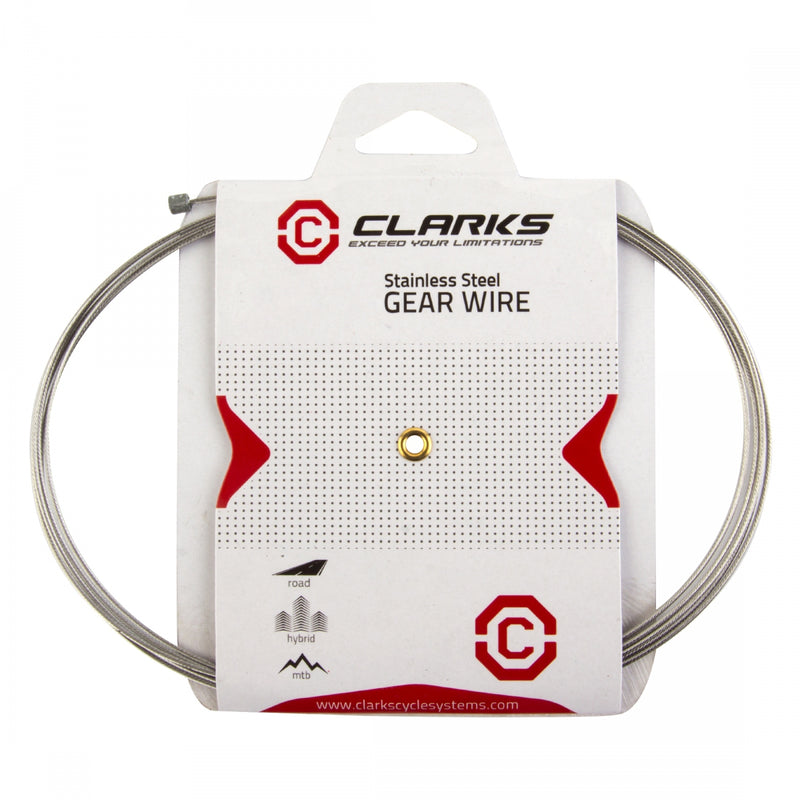 Load image into Gallery viewer, Pack of 2 Clarks Stainless Steel Gear Wire Front or rear 2275mm 1.1mm Silver
