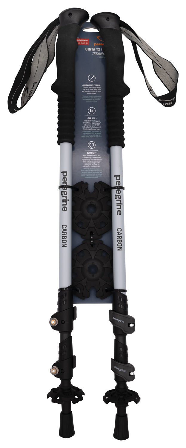 Load image into Gallery viewer, Peregrine Uinta Trekking Poles: Lightweight Telescoping Poles for Ultimate Trekking Experience
