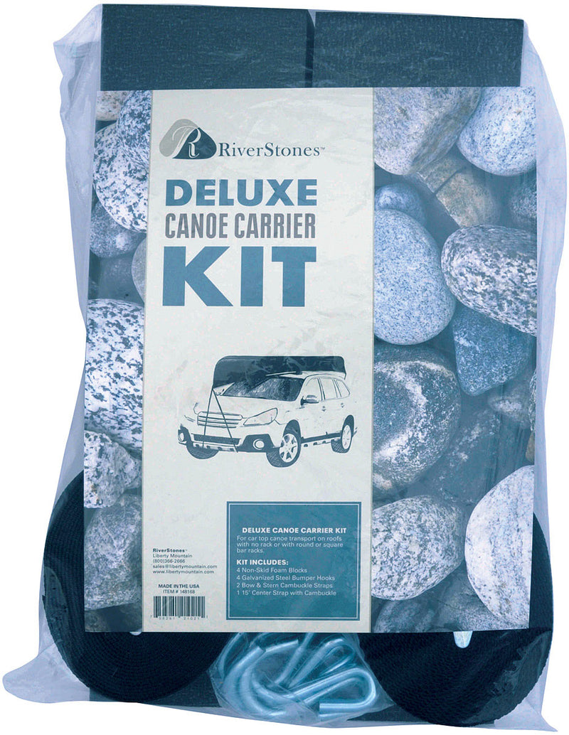 Load image into Gallery viewer, Riverstones Riverstones Deluxe Canoe Carrier Kit Riverstones Del Canoe Carrier Miscellaneous
