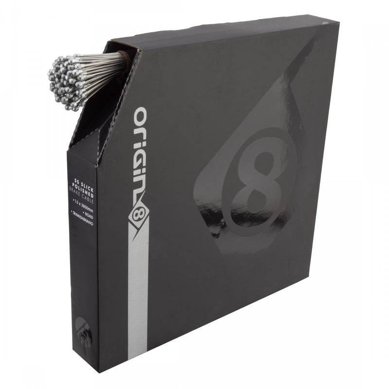 Load image into Gallery viewer, Origin8-SS-Slick-Polished-Road-Brake-Cable-Brake-Cables-BKCA0089
