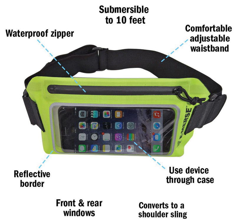 Load image into Gallery viewer, Seattle Sports E-merse Neobelt Green: Waterproof Waist Pack for Outdoor Adventures
