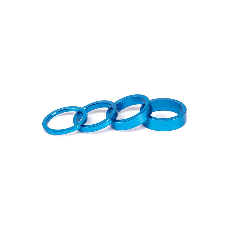 Load image into Gallery viewer, Salt Headset Spacer Headset Spacer, 1-1/8'', Height: 3mm/5mm/8mm/10mm, 6061-T6 Aluminum, Blue
