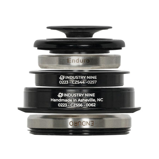 Industry Nine iRiX ZS44/ZS56 Headset, : ZS44/28.6 | ZS56/40, ZeroStack, Complete, Black