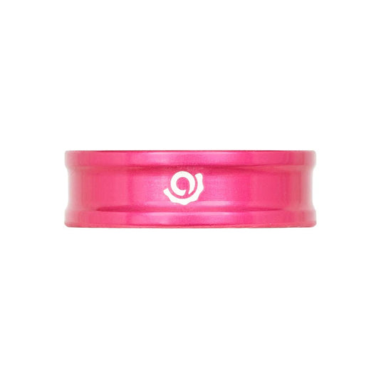 Industry Nine iRiX Headset Spacer, 1-1/8'', Height: 10mm, Aluminum, Pink