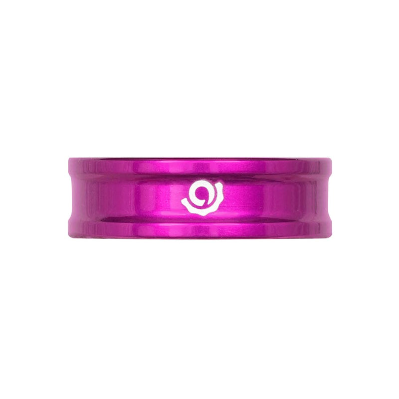 Load image into Gallery viewer, Industry Nine iRiX Headset Spacer, 1-1/8'', Height: 10mm, Aluminum, Purple
