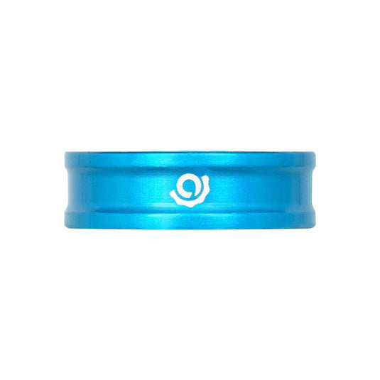 Industry Nine iRiX Headset Spacer, 1-1/8'', Height: 10mm, Aluminum, Turquoise