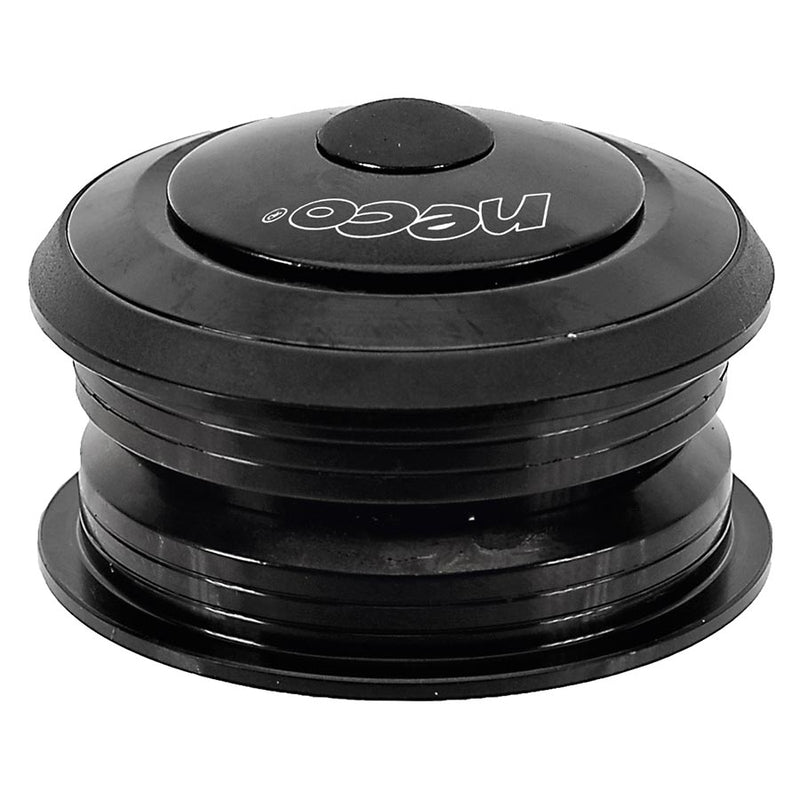 Load image into Gallery viewer, Neco Neco 1 1/8" Semi Headset, : ZS44/28.6 | ZS44/30, ZeroStack, Complete, Black
