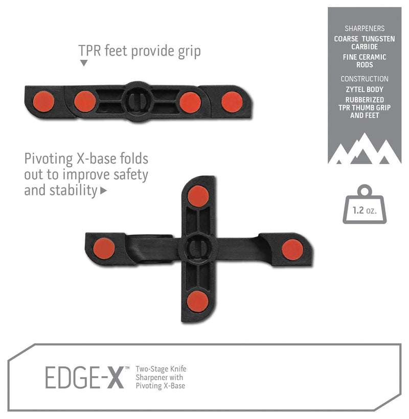 Load image into Gallery viewer, Outdoor Edge Edge-x 2 Step Sharpener: Keep Your Blades Razor Sharp!
