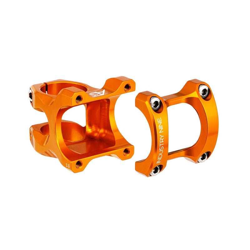 Load image into Gallery viewer, Industry Nine A35 Stem Diameter: 35mm, Length: 50mm, Steerer: 1-1/8'', 7°, Orange
