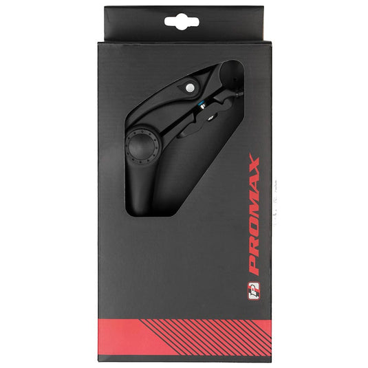 Promax Handle Stem Diameter: 25.4mm, Length: 110mm, Steerer: 25.4mm, Black