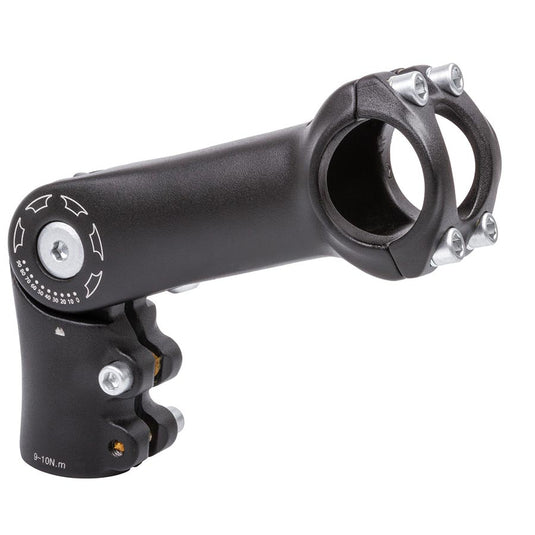 M-Wave ST-C2.1 Stem Diameter: 31.8mm, Length: 90mm, Steerer: 1-1/8'', Black