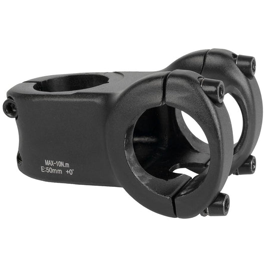 M-Wave Handle Stem Diameter: 31.8mm, Length: 50mm, Steerer: 1-1/8'', 0°, Black