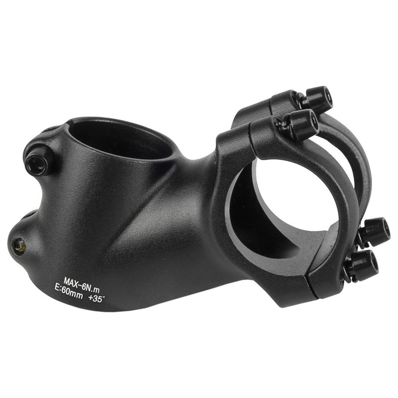 Load image into Gallery viewer, M-Wave ST-M3.2 Stem Diameter: 31.8mm, Length: 120mm, Steerer: 1-1/8'', 35°, Black
