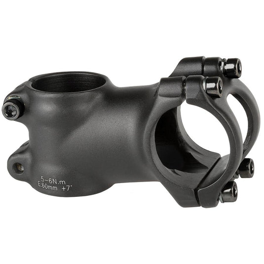 M-Wave ST-M3.1 Stem Diameter: 28.6mm, Length: 60mm, Steerer: 1-1/8'', ±7°, Black