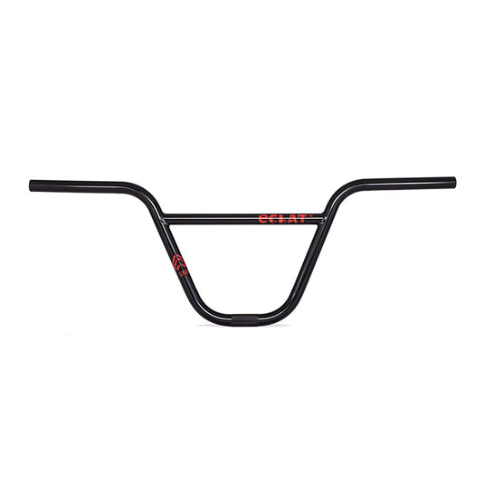 Eclat Controller Handlebar 25.4mm Clamp 9.75in Rise 11° Back Sweep Blk Steel BMX