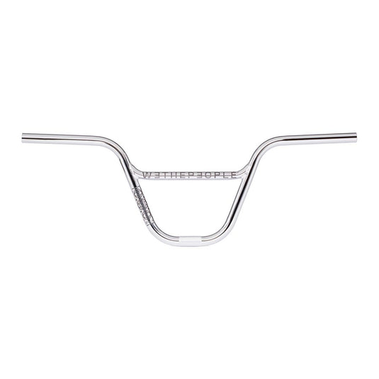 WeThePeople Utopia BMX Handlebar, Diameter: 22.2mm, 28.25", Rise: 8.75", Chrome