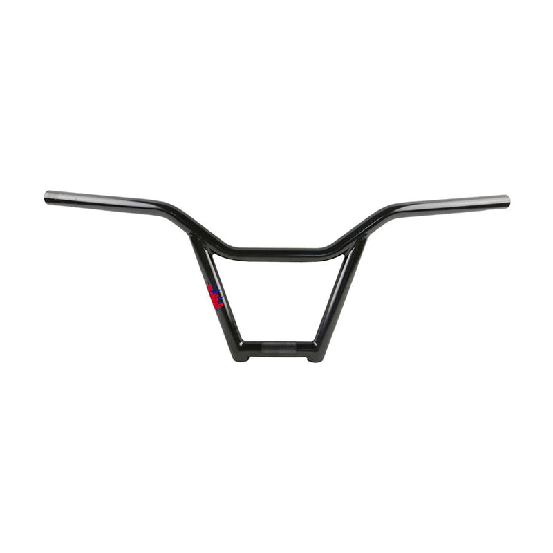Load image into Gallery viewer, WeThePeople Bomb bar BMX Handlebar, Diameter: 22.2mm, 26.8", Rise: 8.25", Black
