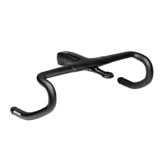 ENVE SES AR Bar/110mm Stem Combo, Drop Handlebar, Integrated 110mm Stem, 400mm, Drop: 129mm, Reach: 76mm, Black