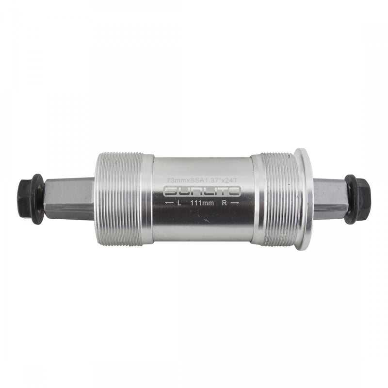 Load image into Gallery viewer, Sunlite SL-55 Square Taper JIS 73x111 Spindle Sealed Bearings BSA Bottom Bracket
