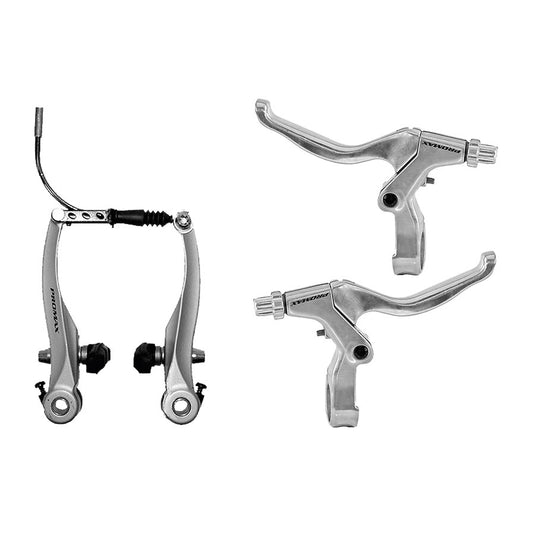 Promax TX V-Brake and Lever Set – Aluminum Caliper, Adjustable
