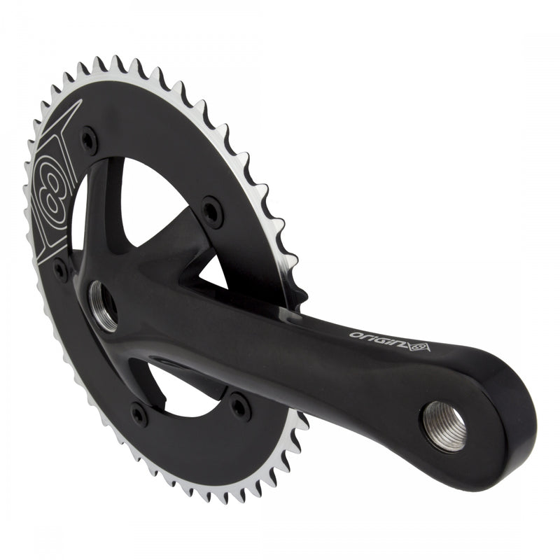 Load image into Gallery viewer, Origin8 Single Speed Crankset 170x46 Aluminum 103mm JIS Square Taper
