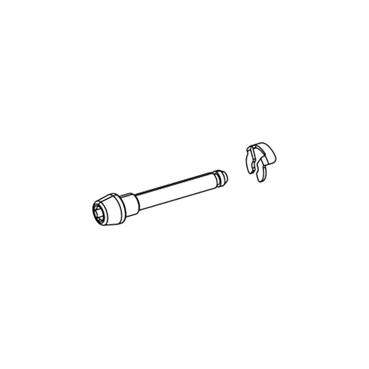 SRAM Disc Brake Pad Pin Kit for Elixir/Guide - Steel, Black, Corrosion-Resistant, High-Performance Replacement Parts