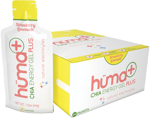 Huma Gel Strawberry Lemonade Energy Food - Fuel Your Performance with Huma Plus Gel