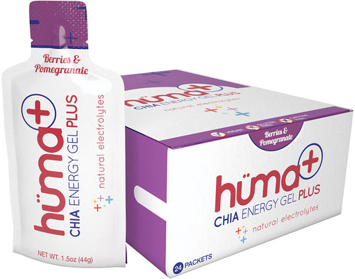 Huma Gel Pomegranate Berry Energy Food - Fuel Your Performance with Huma Plus Gel