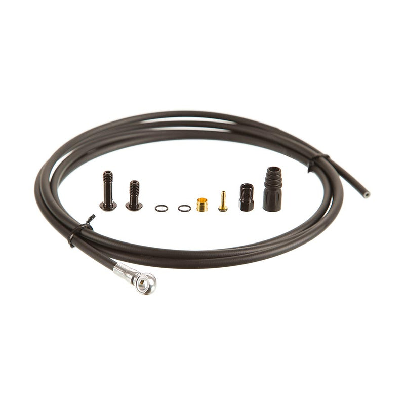 Load image into Gallery viewer, Tektro Banjo Hose Kit 5.5mm 2000mm, Black, Kit
