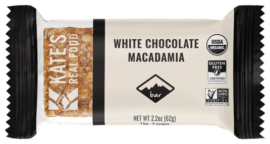 Kate's Real Food W Choc Mac: Indulgent and Nutritious Energy Bar Pack of  12