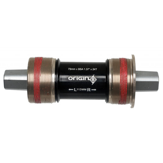 Origin8 TorqLite Square Taper JIS Sealed Bearings BSA 73x113.5mm Bottom Bracket