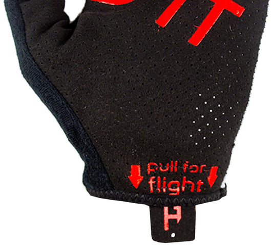 Handup Vented Gloves - Shuttle Runner White, Full Finger, Medium