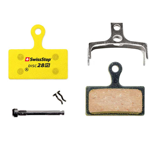 Pack of 2 SwissStop RS Organic Compound Disc Brake Pad Set, Disc 28