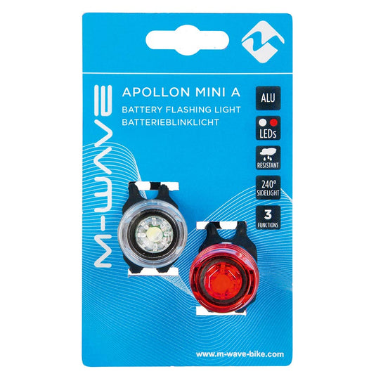 M-Wave Apollon Mini A Light Set, Black